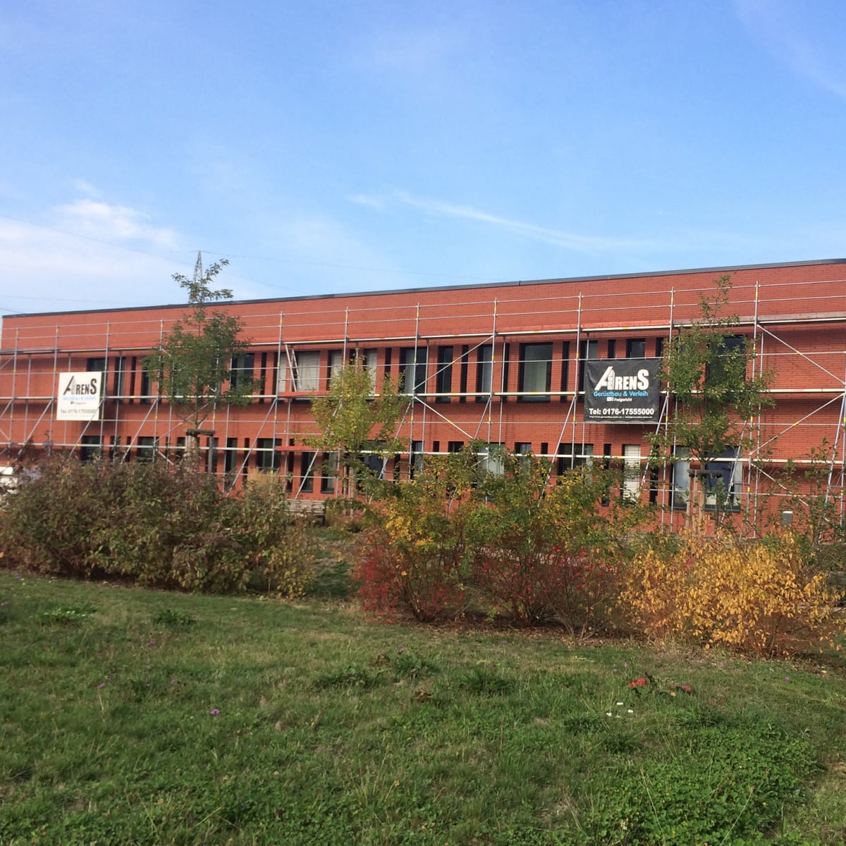 Ob Klein oder groß mit Arens gelingt das einrüsten immer perfekt